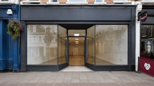 Empty retail outlet